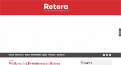 Desktop Screenshot of fysiotherapieretera.nl