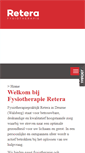 Mobile Screenshot of fysiotherapieretera.nl