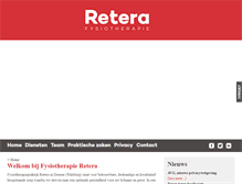Tablet Screenshot of fysiotherapieretera.nl
